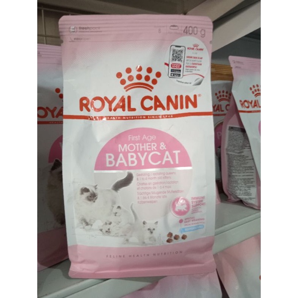 Makanan Kucing Royal Canin Mother &amp; Baby Cat 400g Freshpack