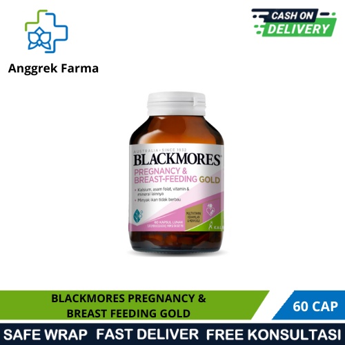 BLACKMORES PREGNANCY & BF GOLD 60S/VITAMIN KEHAMILAN