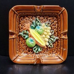 asbak porselen kuno / antik dari jepang