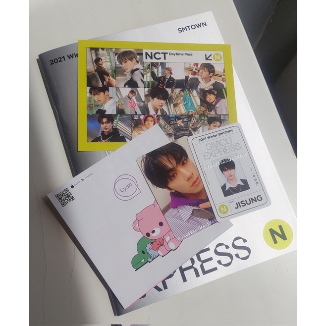 pc photocard game jisung xiaojun smcu daytime ver