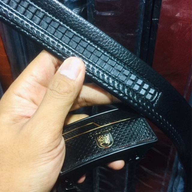 ikat pinggang pria dewasa model rel otomatis tanpa lubang #gesper #sabuk #ikatpingang #menbelt