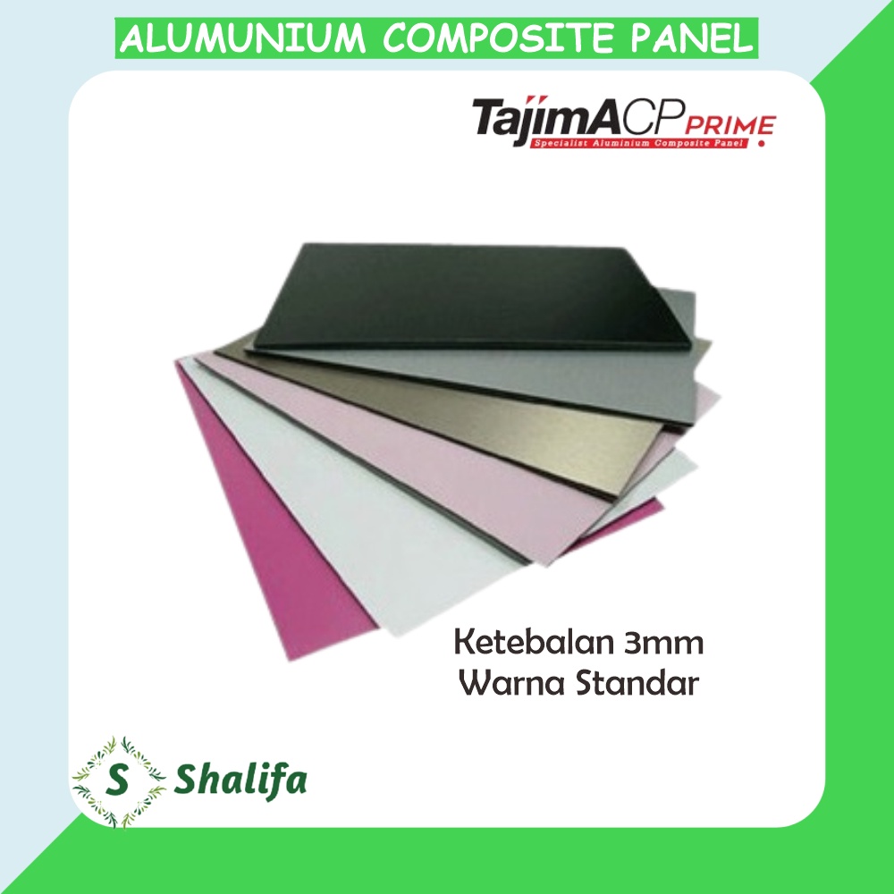 TAJIMA ACP 3mm Warna Standar - Alumunium Composite Panel 3 mm