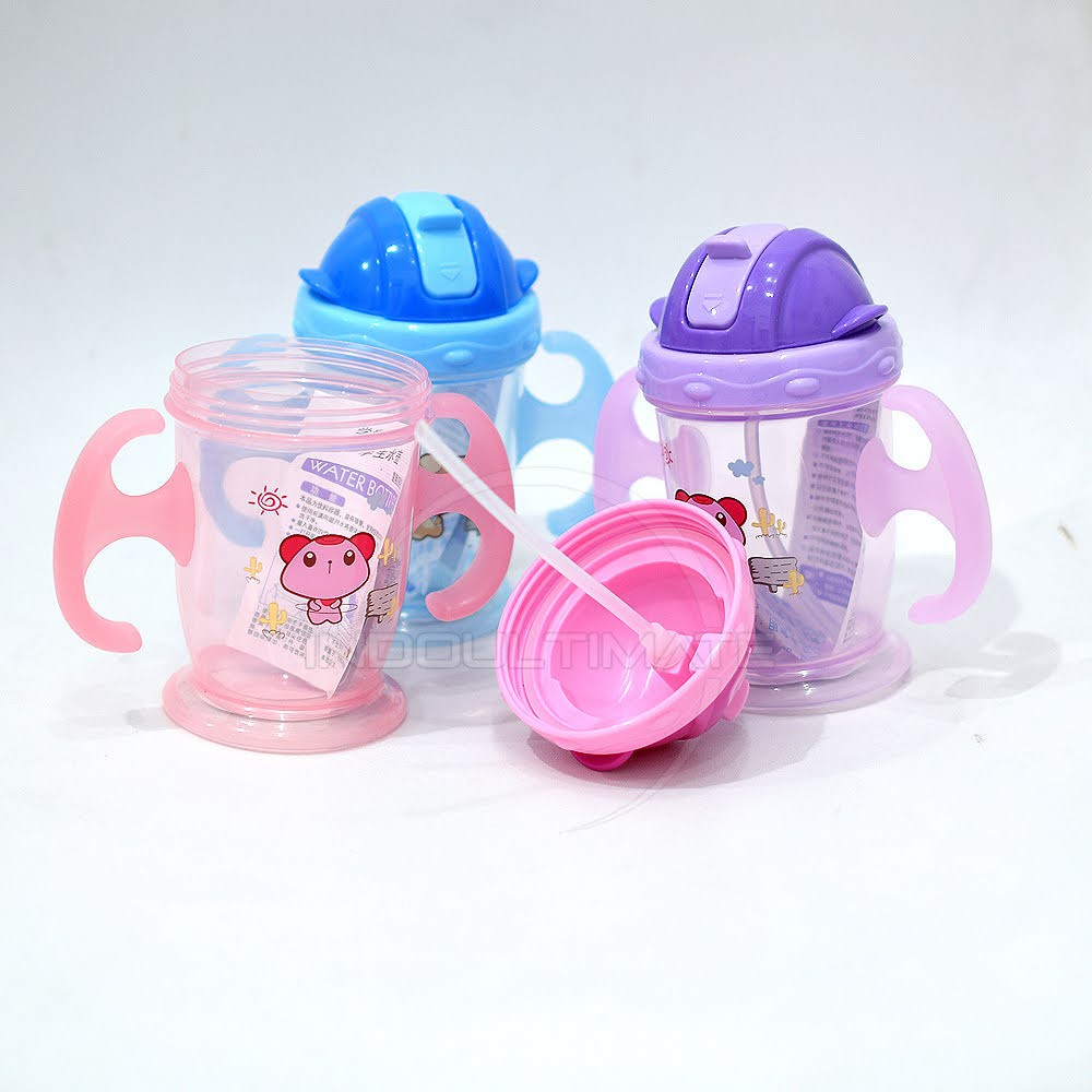 Dot Baby Training Cup Bottle 250ml Botol Minum Anak Bayi Balita Botol Minum Anak BTL-251