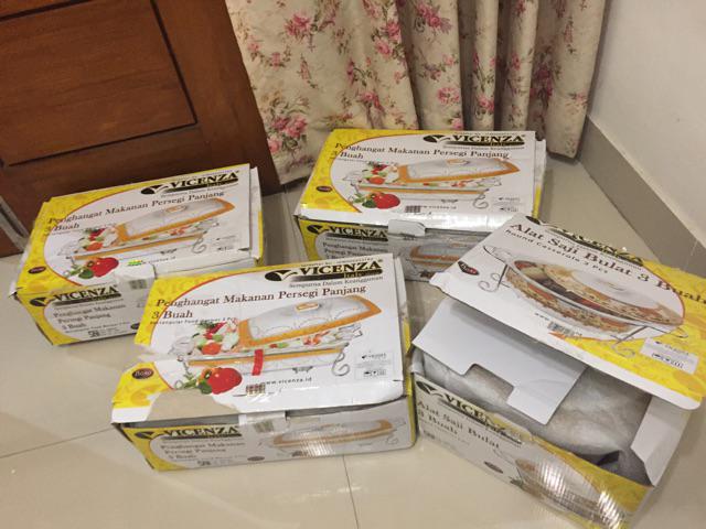 Paket Hemat 3+1 Wadah Saji Vicenza