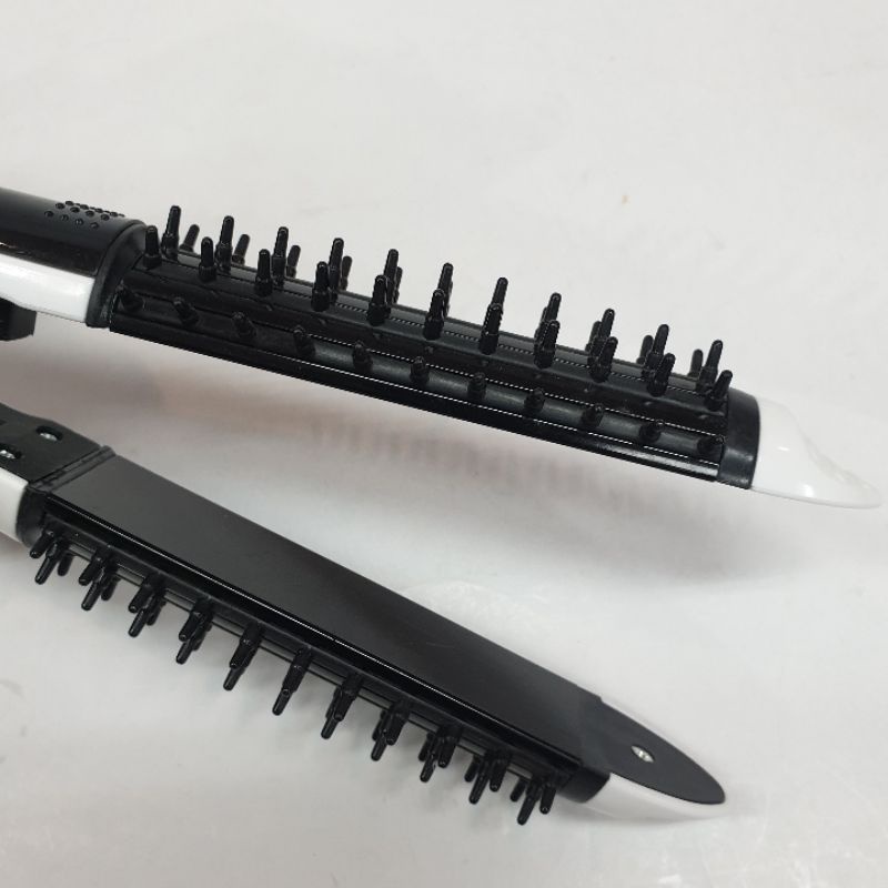 Alat Catok Rambut 2in1 Lurus Curly Sisir murah sonar 999b