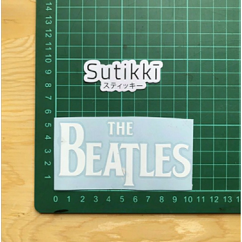 Cutting Sticker Decal Logo The Beatles - Musik Band John lennon Stiker Vinyl