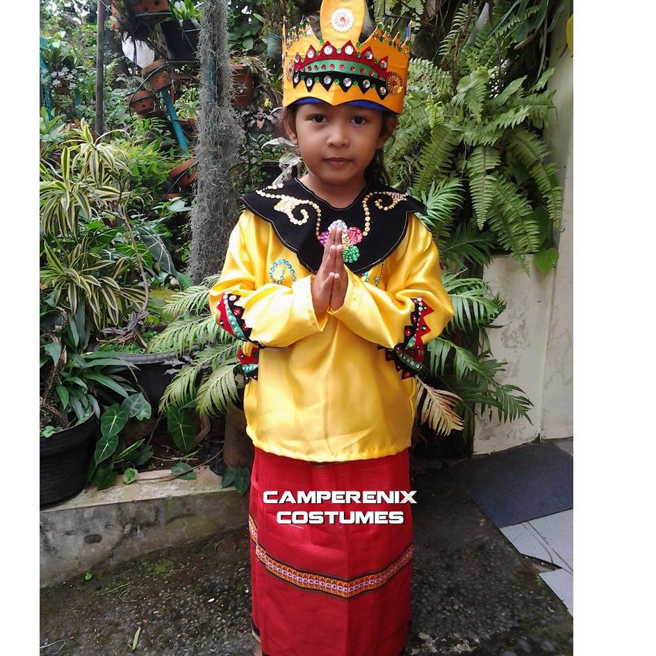 RG 418 Banjarmasin Wanita | Baju Adat Kostum Karnaval Pentas Seni Anak Daerah ##