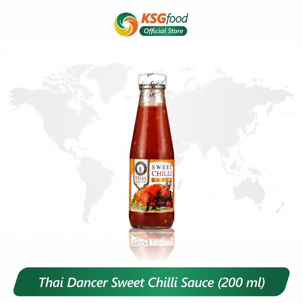

Thai Dancer SWEET CHILLI SAUCE 200ML/SAUS SWEET CHILI/SAOS PEDAS MANIS