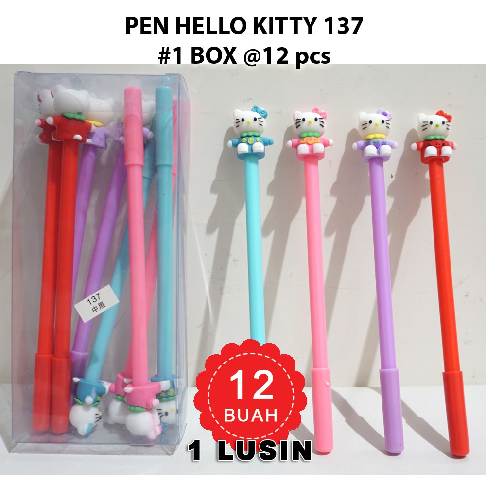 

1 LUSIN Pulpen fancy Hello Kitty 137 - 1 LUSIN pen Hello Kitty 137