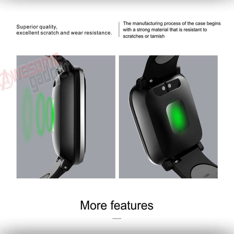 Q58  Bluetooth Smartwatch Inteligent Bracelet Fitness Tracker