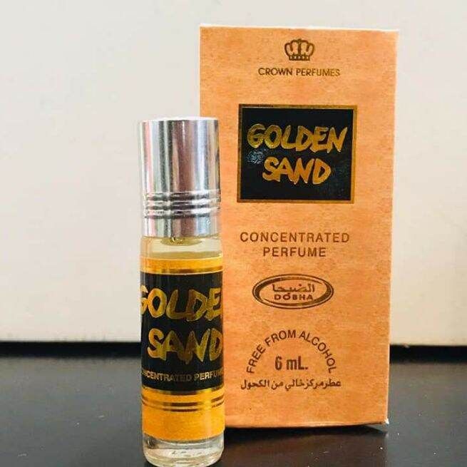 Minyak Wangi GOLDEN SAND Parfum DOBHA 6ml Roll On Non Alkohol