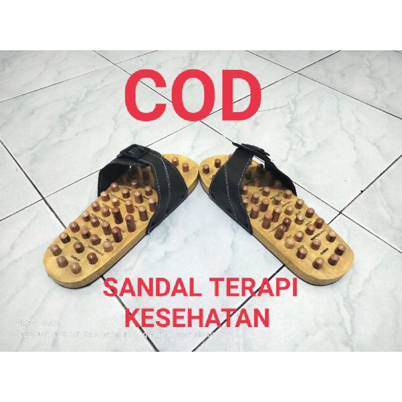 Sandal Terapi Kesehatan  Sandal Refleksi /Sandal  Kesehatan/Sandal Kayu