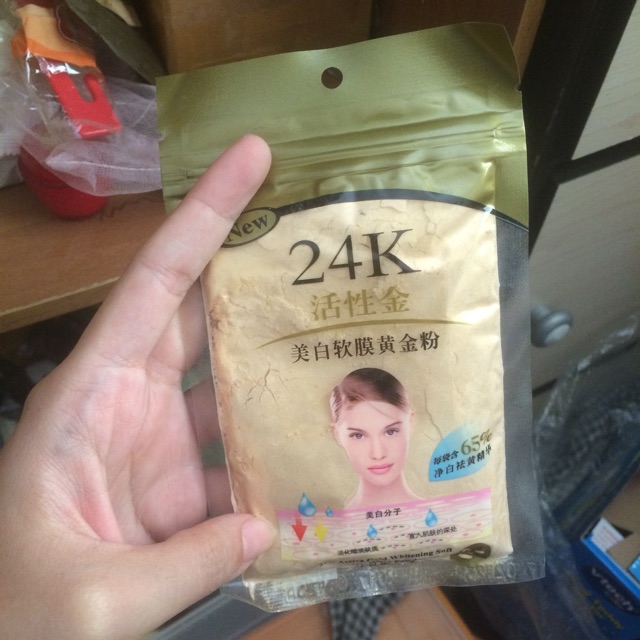 Masker gold bubuk 24k