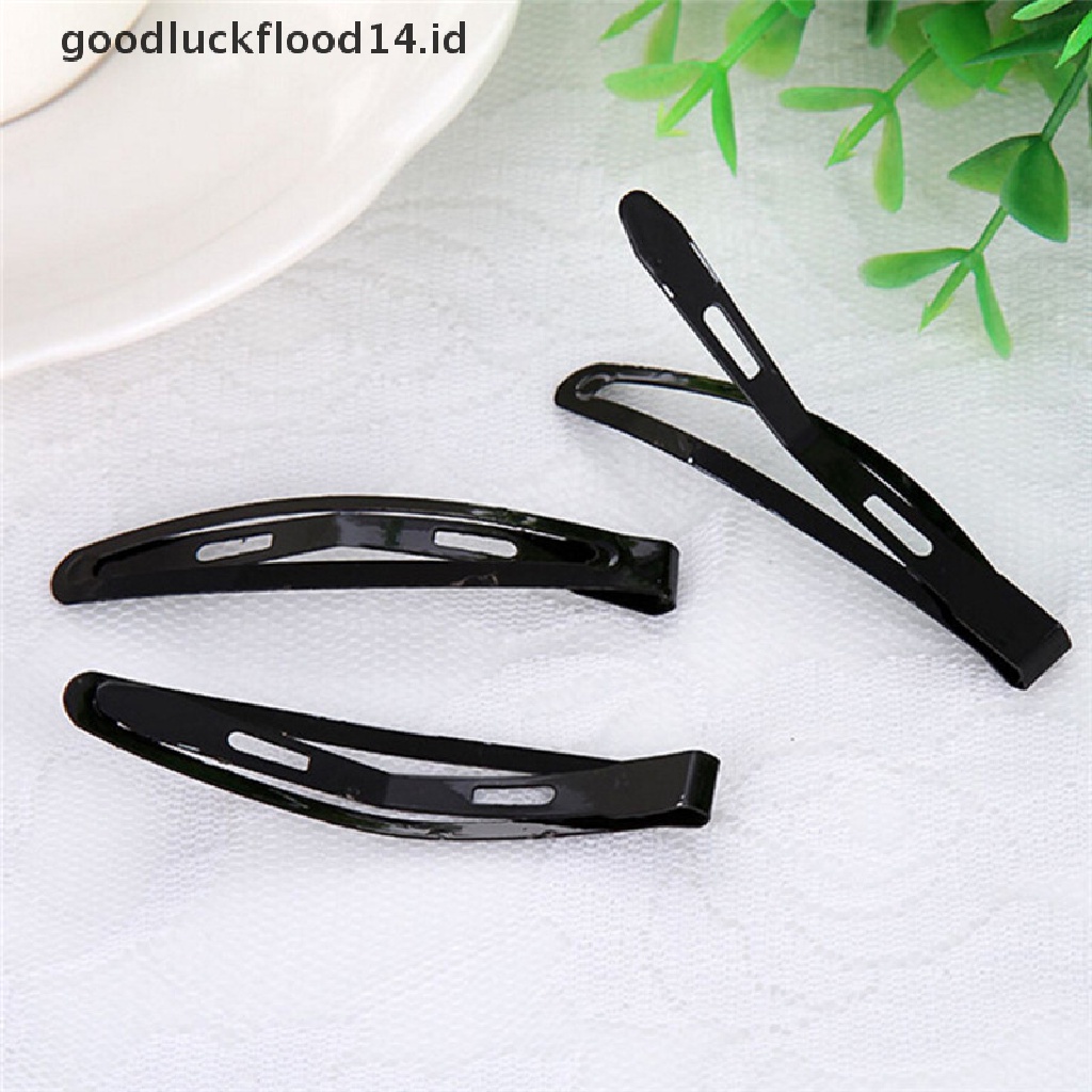 [OOID] 12PCS Women Black BB Clips Simple Hairpins DIY Accessories Wedding Bangs Party ID