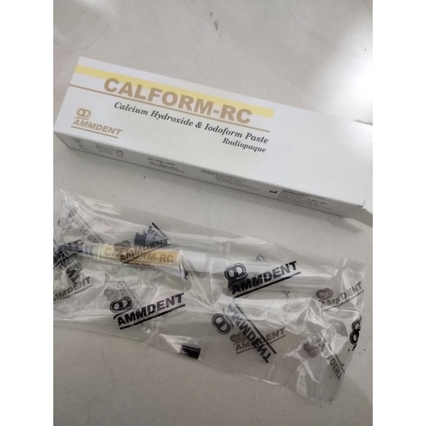Bahan Pulp Capping Pulpotomy / Dental Radiopaque Calcium Hydroxide iodoform pasta
