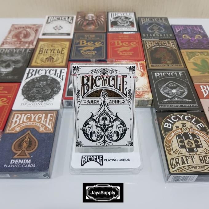 KARTU REMI BICYCLE PLAYING CARD SULAP IMPORT USA ORIGINAL - ARCHANGELS