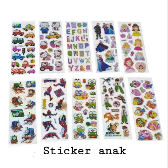 

Sticker anak murah / stiker anak mainan / stiker timbul / mainan edukasi