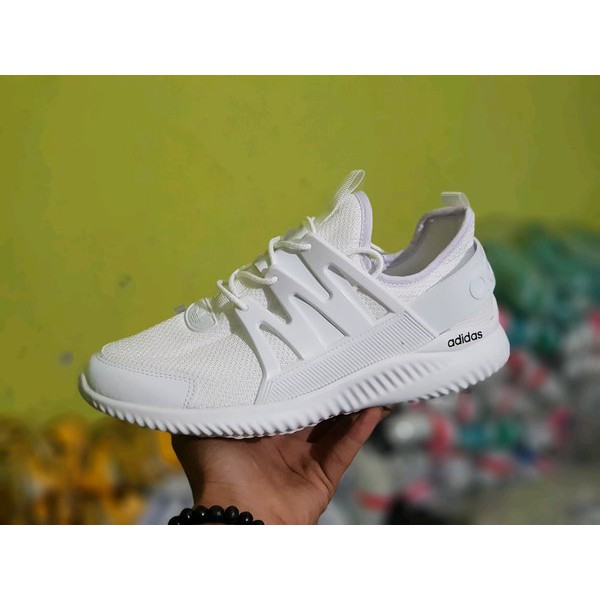 SEPATU ADIDAS ALPHABOUNCE TUBULAR FULL WHITE SEPATU PUTIH ADIDAS
