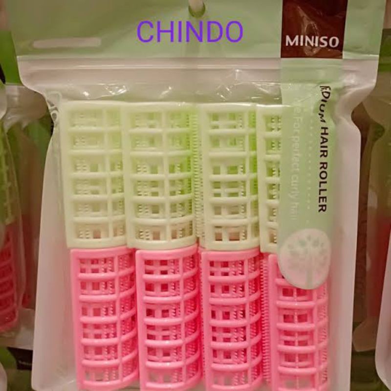 Jual hair roller miniso /medium hair roller/roller rambut miniso