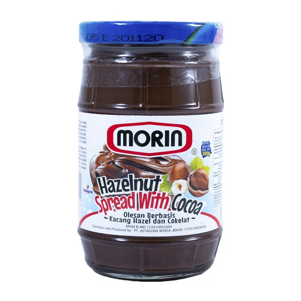 

MORIN Hazelnut With Cocoa Spread 330gr - Selai Coklat dan Hazelnut