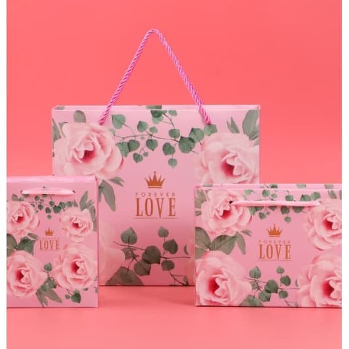 

JGO Hampers Box Tarik Model Tas / Sovenir Hadiah / Kotak Kado Love