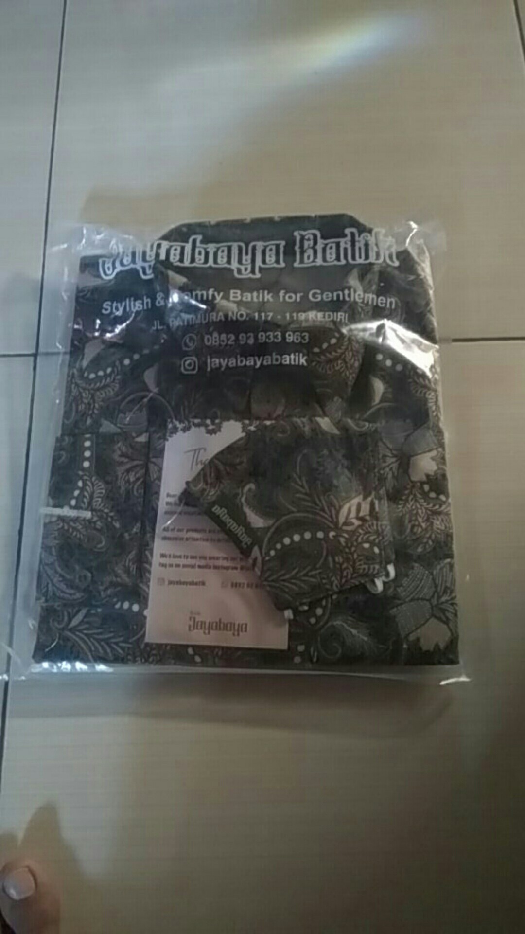 Kemeja Batik Pria Jayabayabatik Andaru