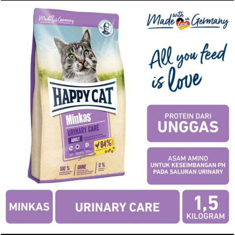 HAPPY CAT URINARY 1,5 KG