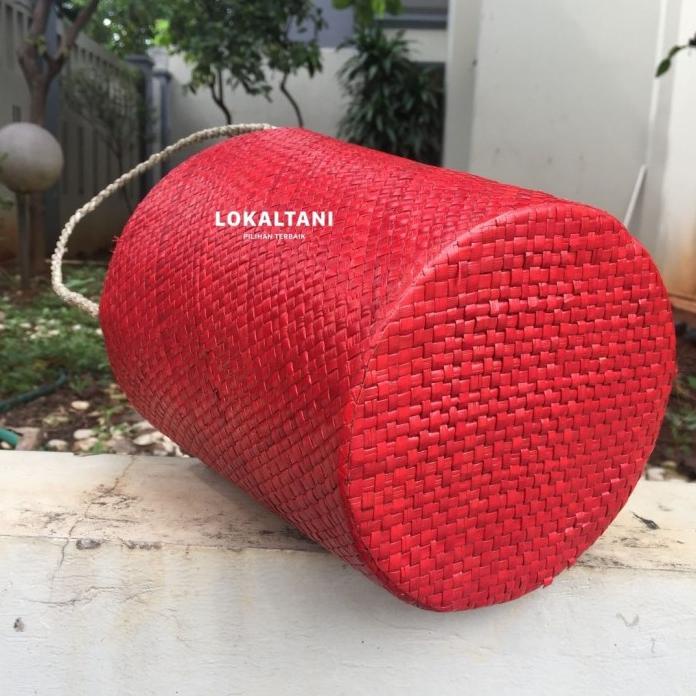 

Tas Keranjang Parcel/Hampers Lebaran/Tas Souvenir Anyaman Polos Deco Diskon!!R30F