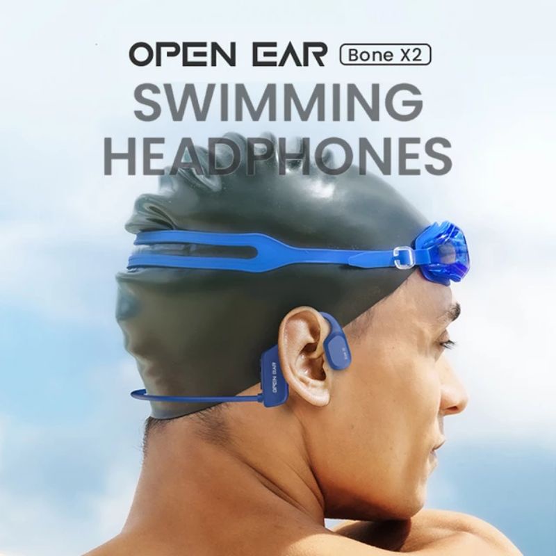 Openear X2 Bone Conduction Earphones Bluetooth 5.2 IP 68 For Swimming 8GB MP3