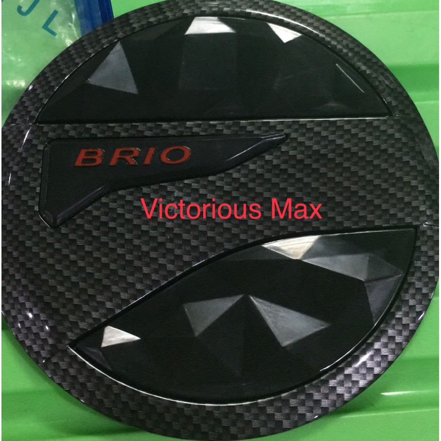 Jual Tank Cover/Tutup Tangki Bensin All New Brio Carbon Black | Shopee ...