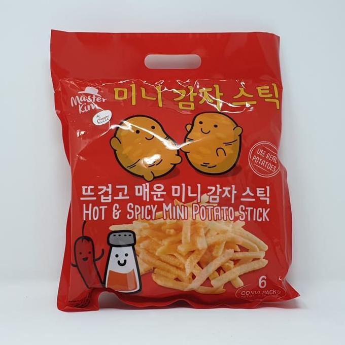 

#####] Master kim hot and spicy mini potato stick import malaysia ORIGINAL