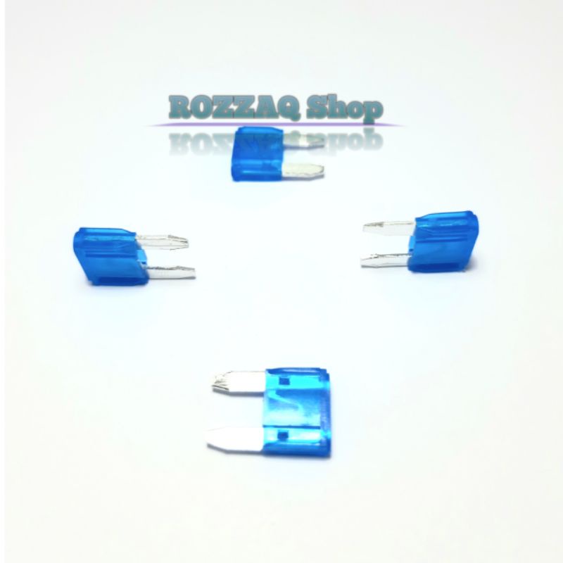 2 PCS SEKRING KECIL SEKRING FUSE SEKRING MOTOR TANCAP 15A MOTOR HONDA BLADE VARIO BEAT SCOOPY