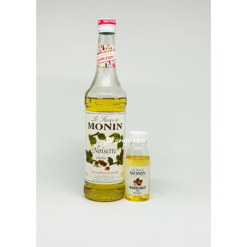 Sirup Monin Hazelnut Repack 100ml - Monin Syrup Hazelnut 100 ml