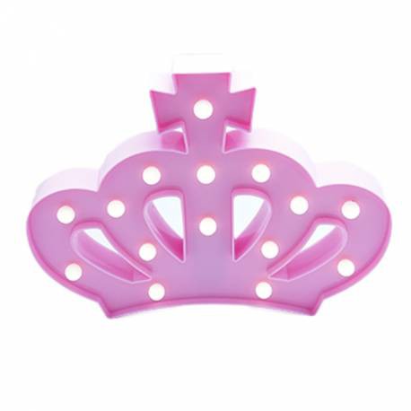 

JYSK Lampu Hias Decorative Lamp Crown Pink YY-1