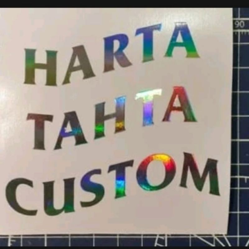 

stiker hologram