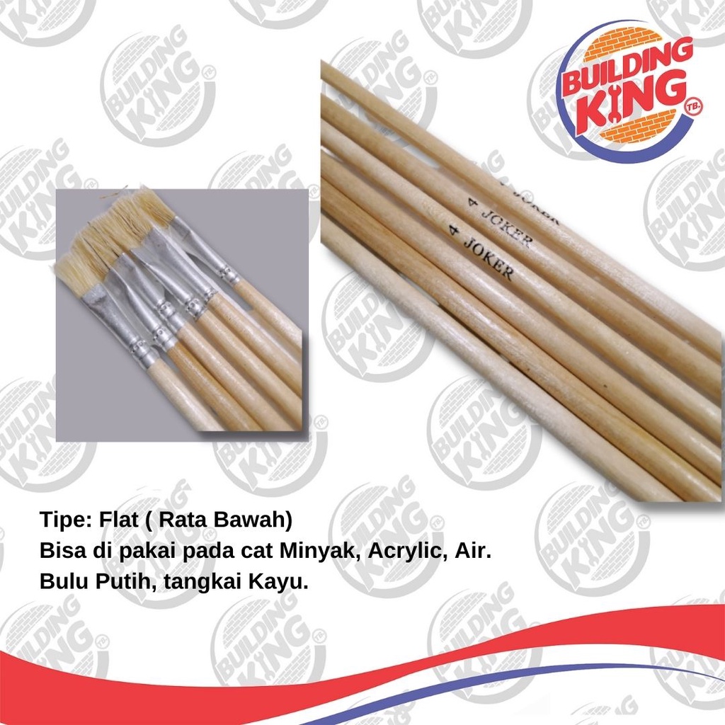 

Kuas Lukis Nomor 4 Koas Gambar Cat Air Minyak Model Eterna