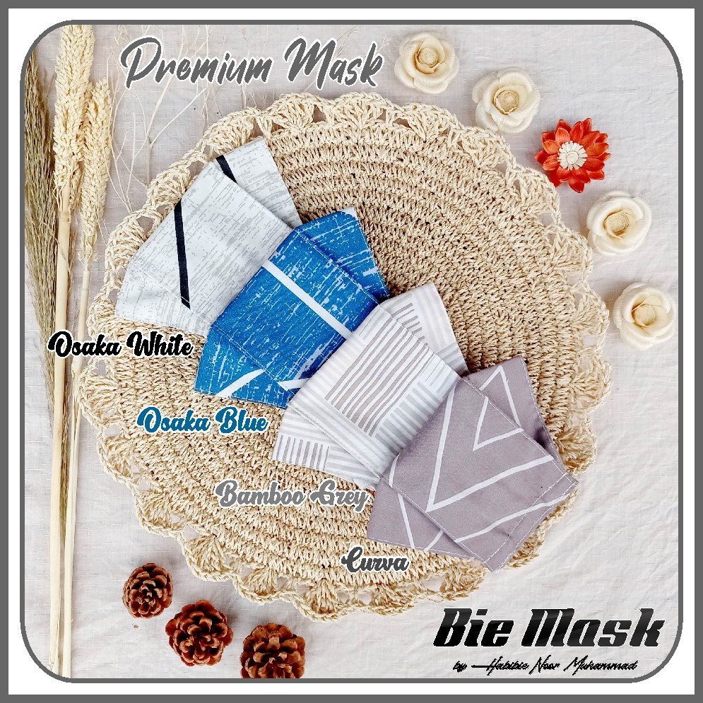 MASKER HIJAB 4 PLY EVO KOREAN STYLE / BISA DIISI TISU