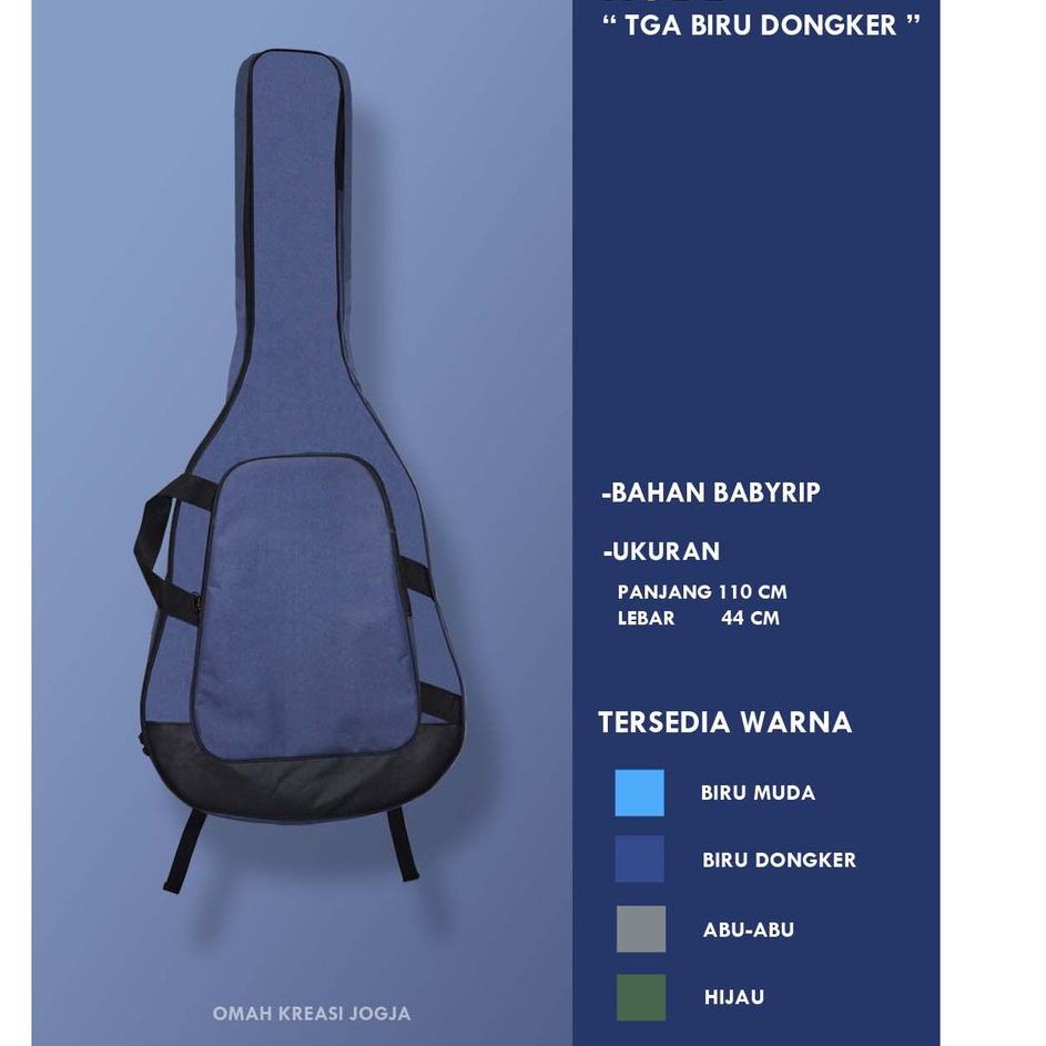 Mall Tas Gitar Akustik Jumbo Tebal / Tas Gitar Akustik / Softcase Gitar Akustik/ Gigbag Gitar / TGA 