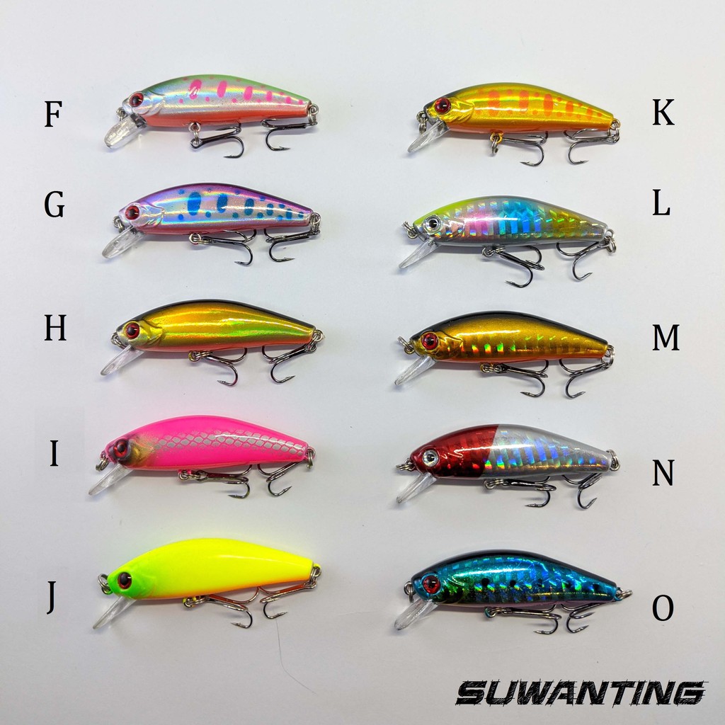 Umpan Lure Minnow Casting Ultralight Replika Agile Savior