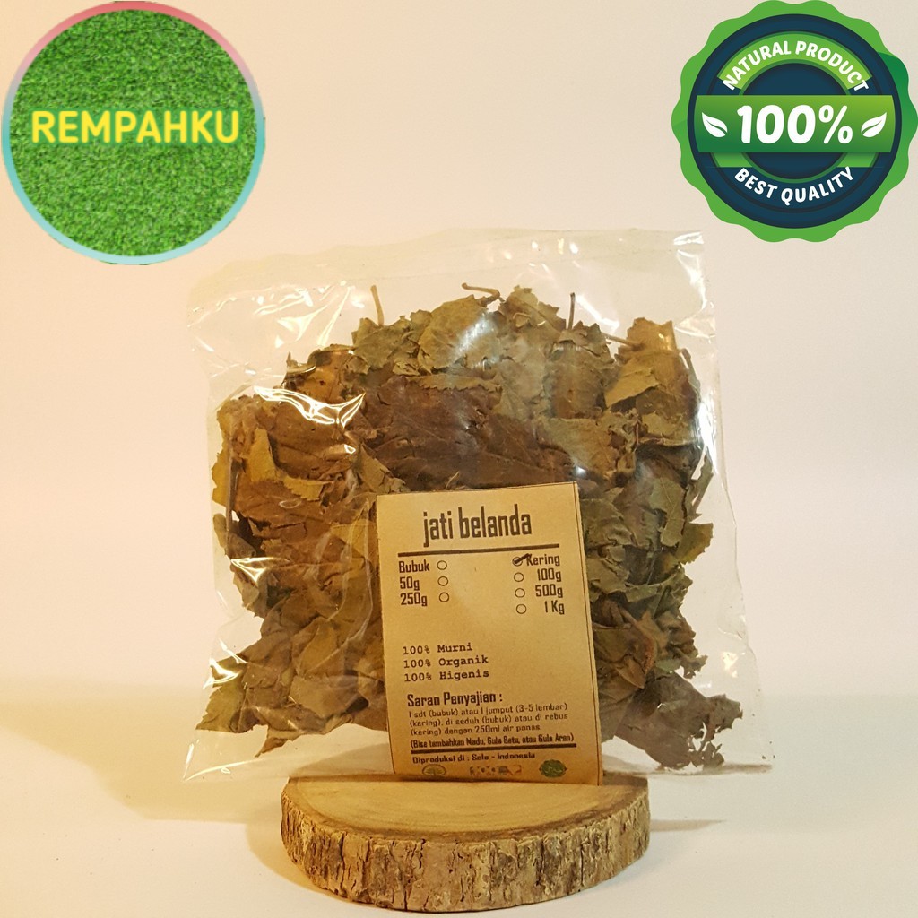 

DAUN JATI BELANDA KERING 50 GRAM - Sonchus Arvensis - MURNI - JS