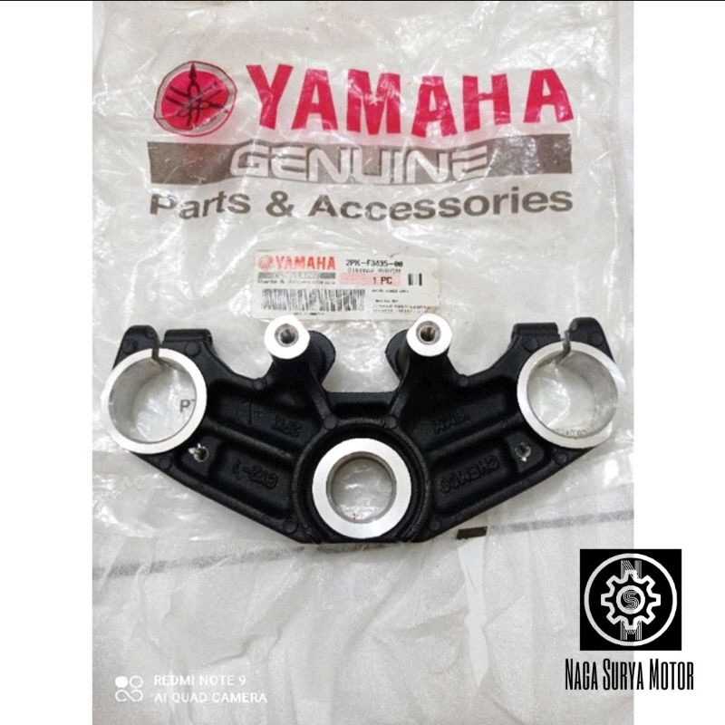 Segitiga atas stang stir setir Yamaha R15 old lama 2PK-F3435-00 ORI YGP