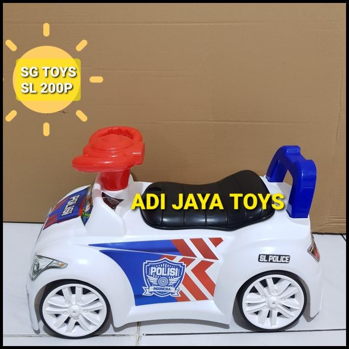 SL200P / MOBIL DORONG POLISI / MAINAN ANAK / MOBIL POLISI