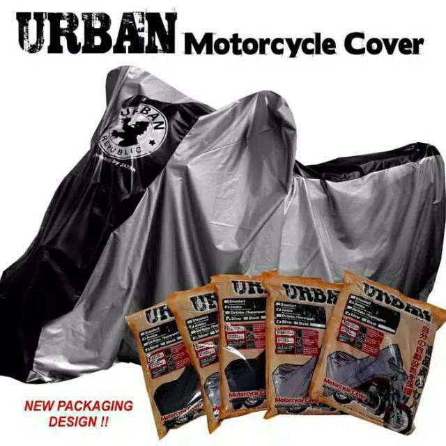 Sarung Motor Cover Motor Urban Ukuran Jumbo Dan Standard Universal Semua Motor