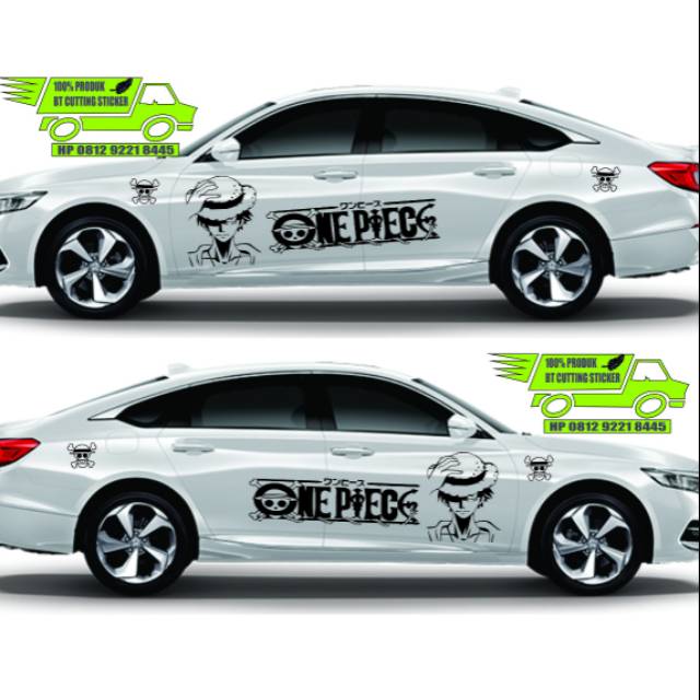 Promo sticker mobil honda accord sticker one piece stiker body stiker mobil sedan honda accord