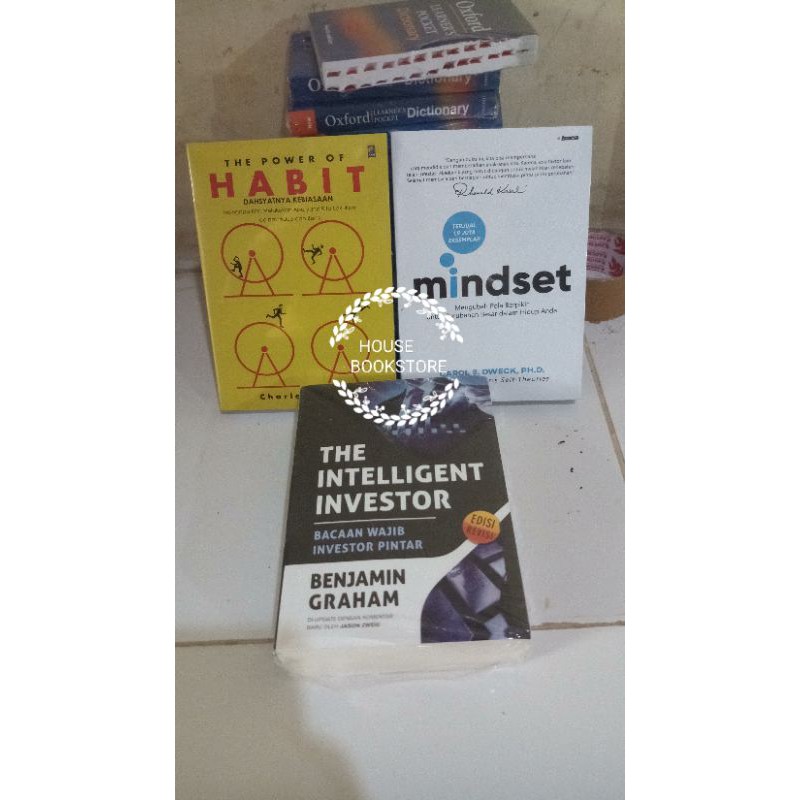 1 PAKET 3 BUKU MOTIVASI BEST SELLER KERTAS BOOKPAPER