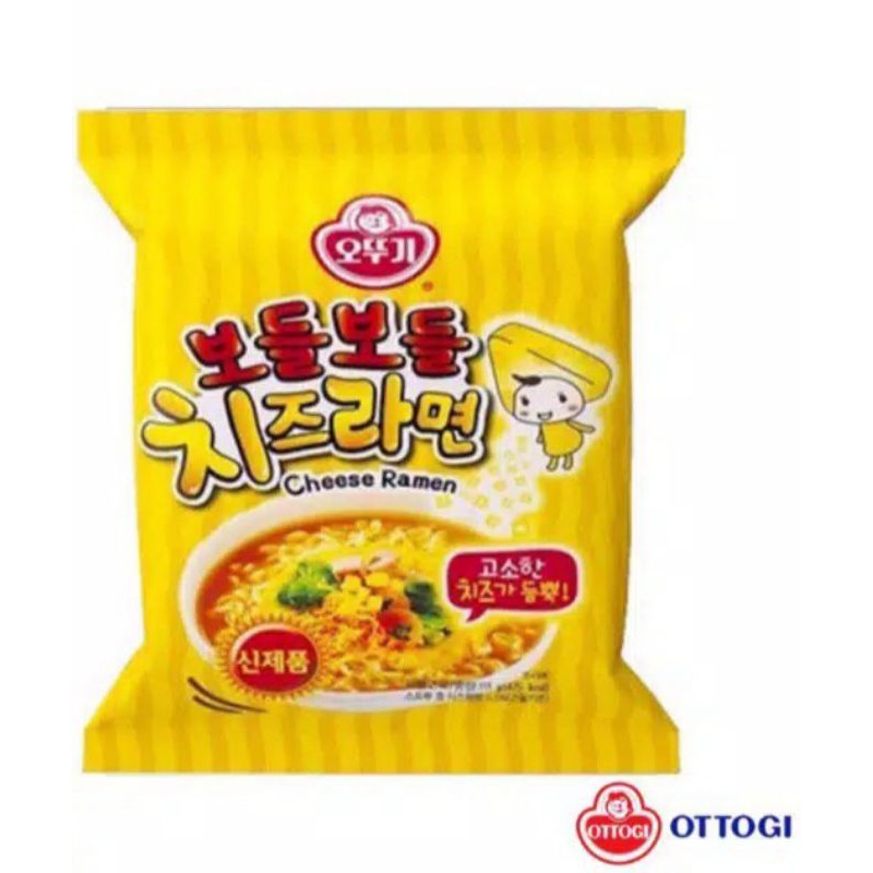 

Ottogi Cheese Ramen 보들보들 치즈라면