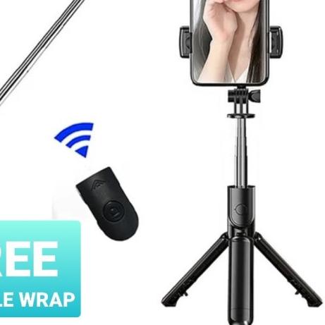 ➩ <<Jeniuss>> TRIPOD S03 / SELFIE STICK TRIPOD TONGSIS BLUETOOTH PORTABLE S03 ➯