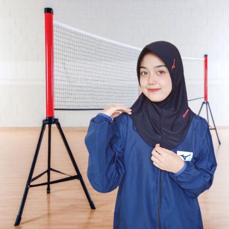 Hijab sport/kerudung voly/kerudung olahraga/hijab simple/hijab instan/kerudung mizuno/asics-3