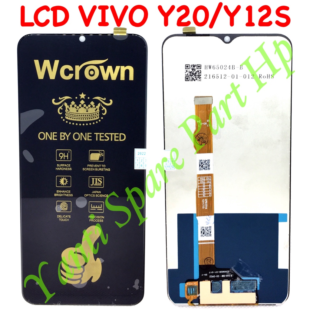 Lcd Touchscreen Vivo Y12S Y20 Y20S Fullset Original New