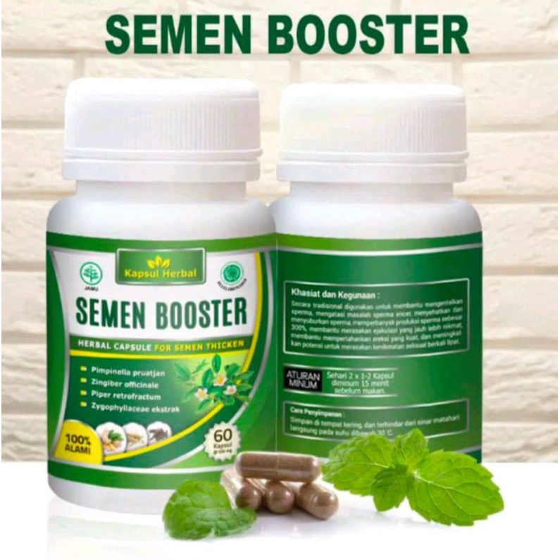 Semen Booster Obat Penyubur Penambah Sperma Pria Original